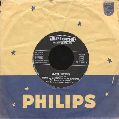 Henk Van Der Heide - Oh, Pier, Piter, Piterke !! Vinyl Singles Vinyl Zeer Goed / Hoesje Goed "VINYLSINGLES.NL"