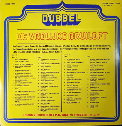 Various - De Vrolijke Bruiloft (LP) 49529 Vinyl LP Dubbel JUKEBOXSINGLES.NL   