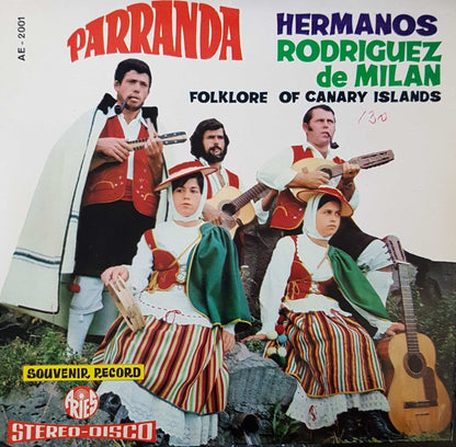 Hermanos Rodriguez De Milan - Parranda Vinyl Singles Vinyl Zeer Goed / Hoesje Goed "VINYLSINGLES.NL"