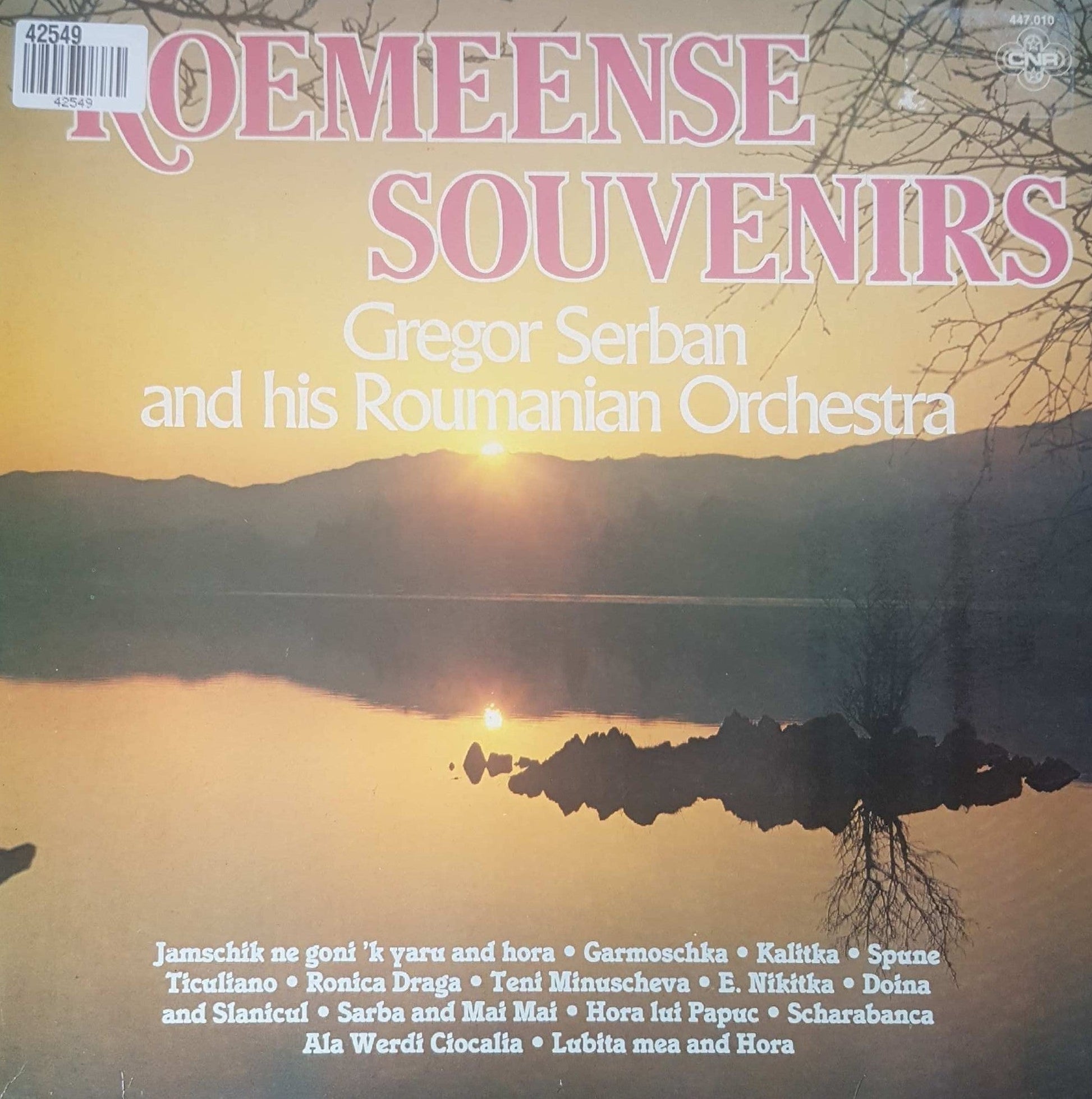 Gregor Serban - Roemeense Souvenirs (LP) 42549 Vinyl LP Goede Staat   