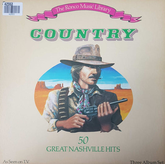 Various - 50 Great Nashville Hits (LP) 42553
