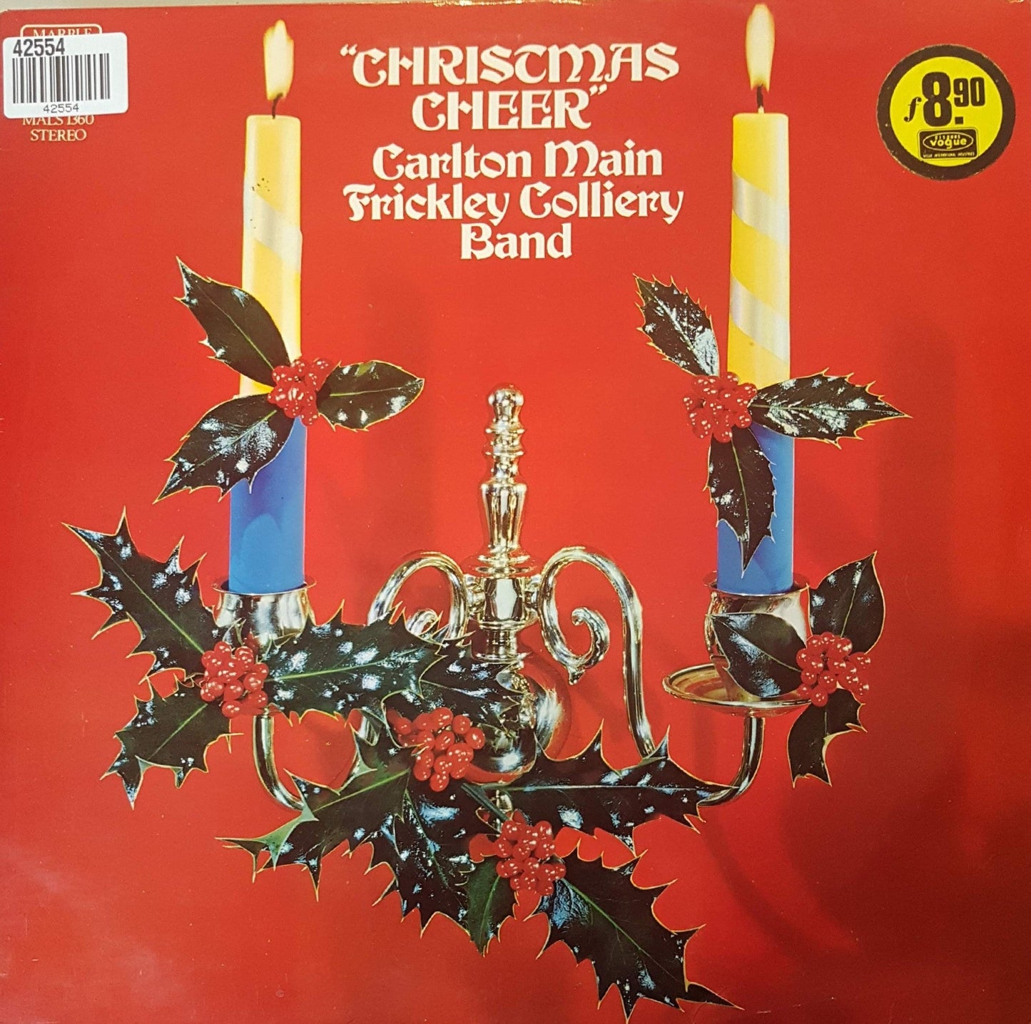 Carlton Main Frickley Colliery Band - Chriscmas Cheer (LP) 42554 Vinyl LP JUKEBOXSINGLES.NL   