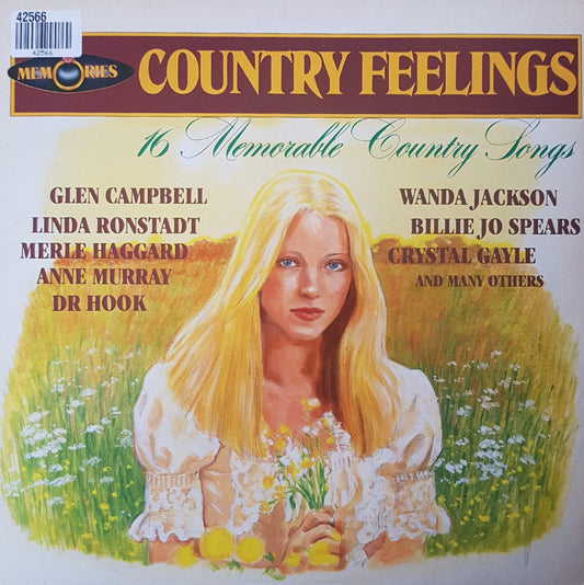 Verschiedene - Memories Country Feelings 16 unvergessliche Country Songs (LP) 42566