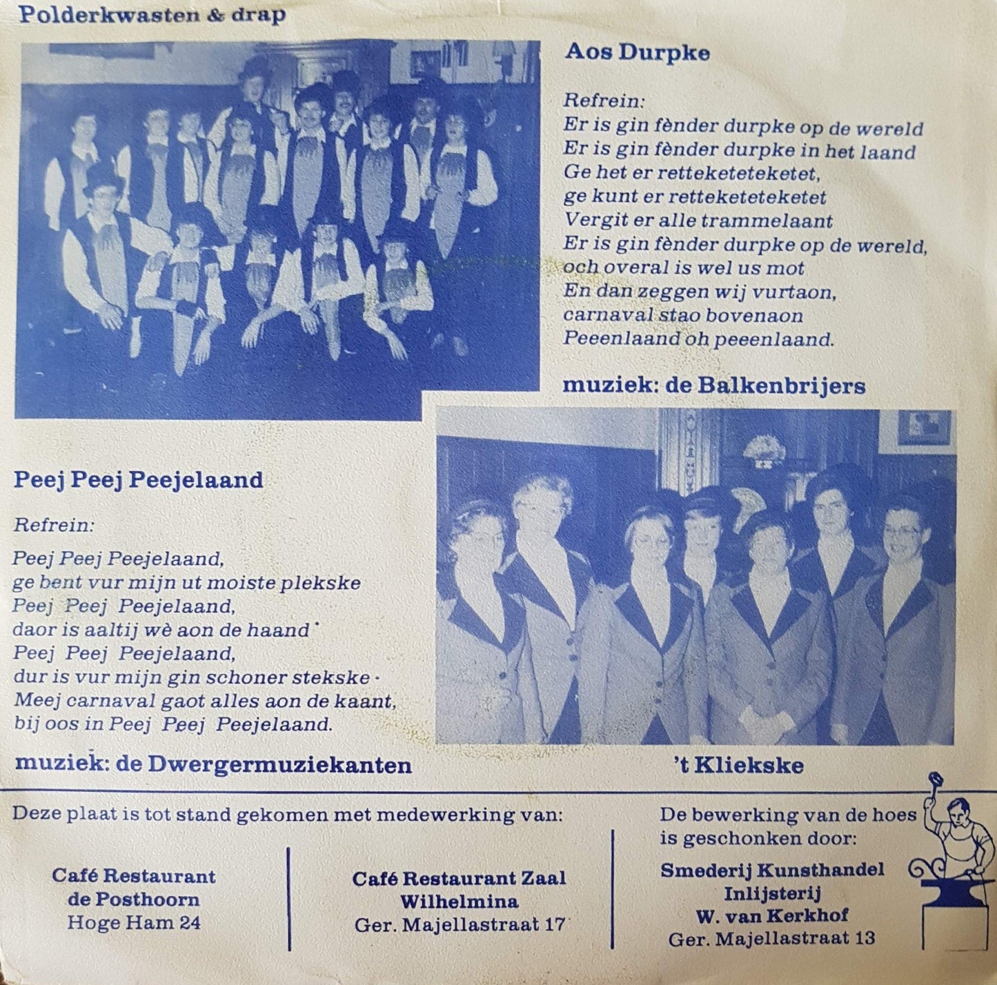 Polderbürsten - Peej Peej Peejelaand 22277