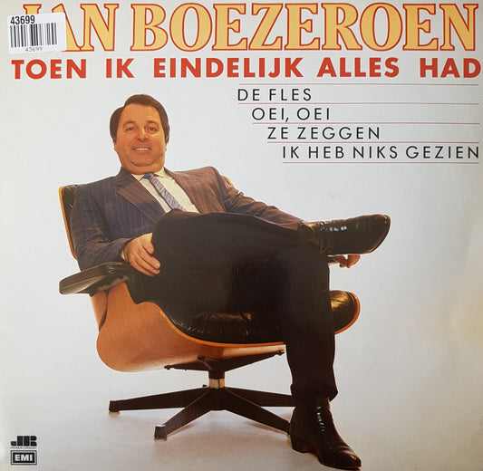 Jan Boezeroen – Als ich endlich alles hatte (LP)
