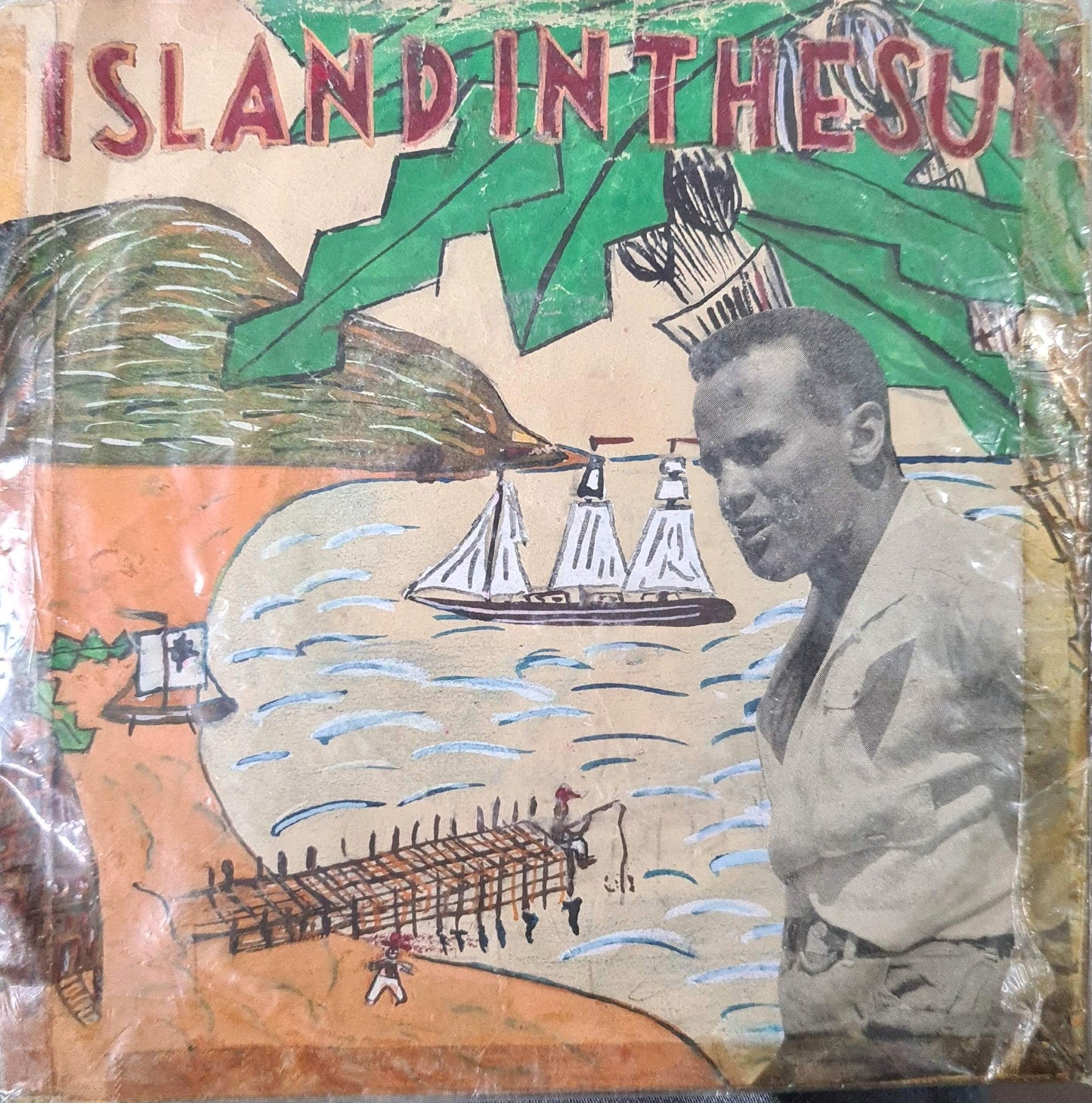 Harry Belafonte - Island In The Sun (B-Keus) Vinyl Singles Vinyl (G) <br> Hoes (F) "VINYLSINGLES.NL"