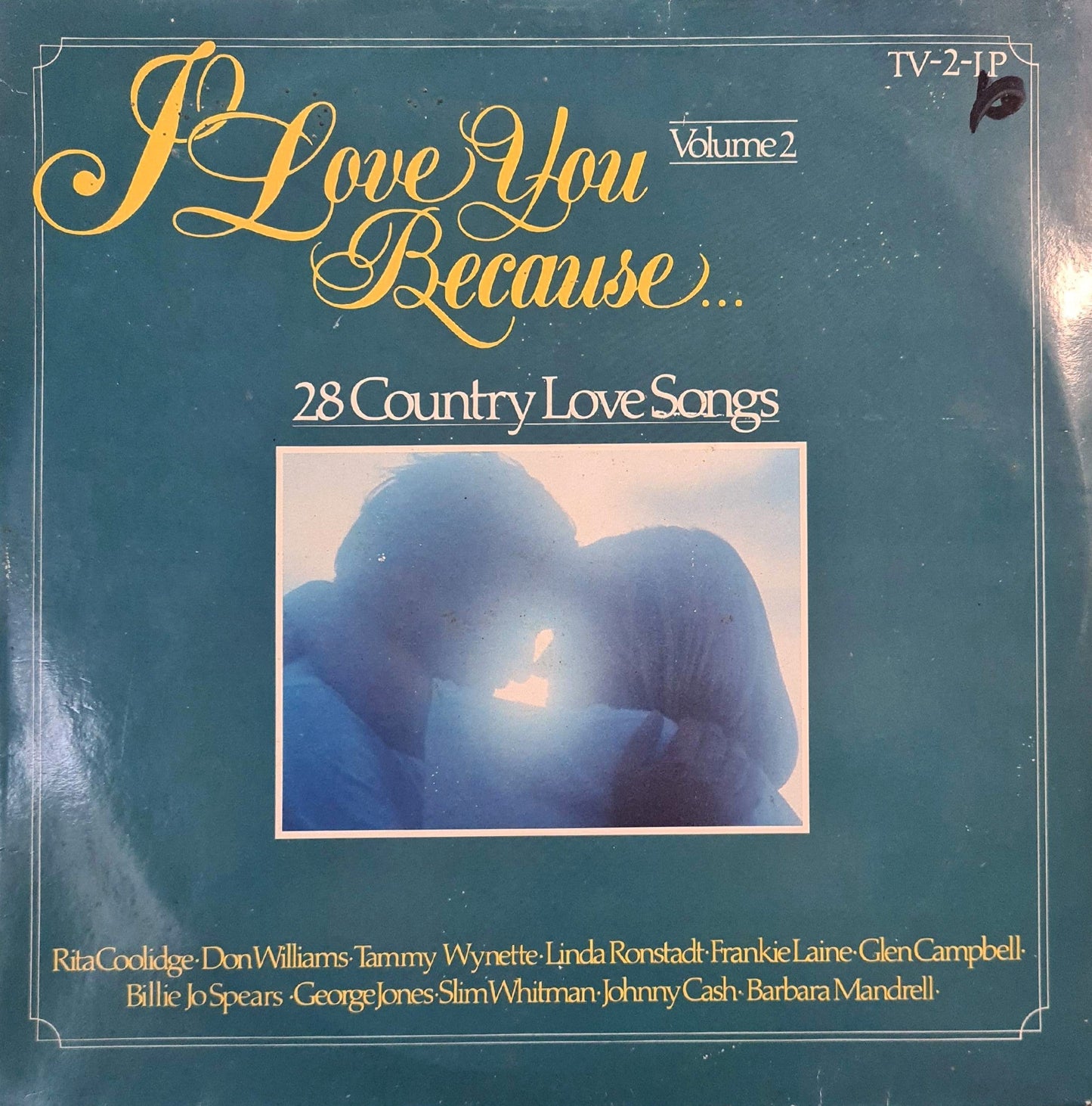 Various - I Love You Because... Volume 2 - 28 Country Love Songs (LP) 48012 Vinyl LP JUKEBOXSINGLES.NL   