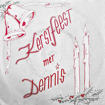 Dennis Bovens - Kerstfeest Met Dennis Bovens 30235 Vinyl Singles EP Vinyl Zeer Goed / Hoesje Goed "VINYLSINGLES.NL"