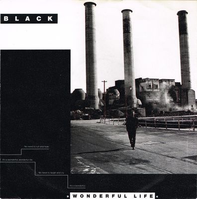 Black - Wonderful Life Vinyl Singles Vinyl Zeer Goed / Hoesje Goed "VINYLSINGLES.NL"