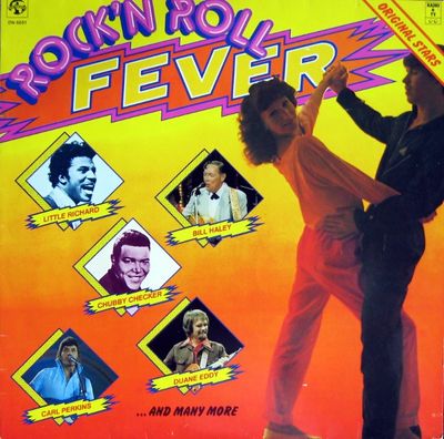 Various - Rock 'n Roll Fever (LP) Vinyl LP Vinyl (VG) <br> Hoes (G+)
