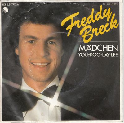 Freddy Breck - Mädchen Vinyl Singles Vinyl Zeer Goed / Hoesje Goed "VINYLSINGLES.NL"