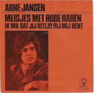 Arne Jansen - Meisjes Met Rode Haren (B-Keus) Vinyl Singles Media VG+ / Sleeve Plakband "VINYLSINGLES.NL"
