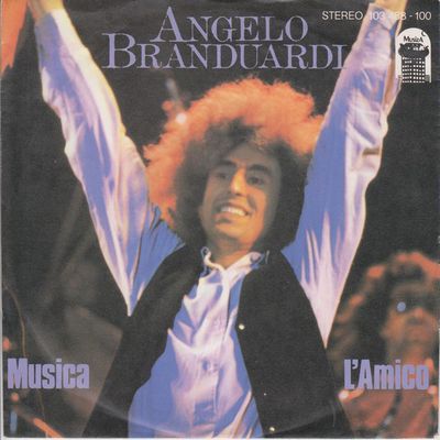 Angelo Branduardi - Musica Vinyl Singles Vinyl Zeer Goed / Hoesje Goed "VINYLSINGLES.NL"