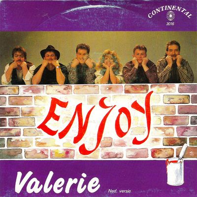 Enjoy - Valerie Vinyl Singles Vinyl Zeer Goed / Hoesje Goed "VINYLSINGLES.NL"