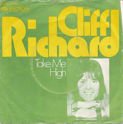 Cliff Richard - Take Me High Vinyl Singles Vinyl Zeer Goed / Hoesje Redelijk "VINYLSINGLES.NL"