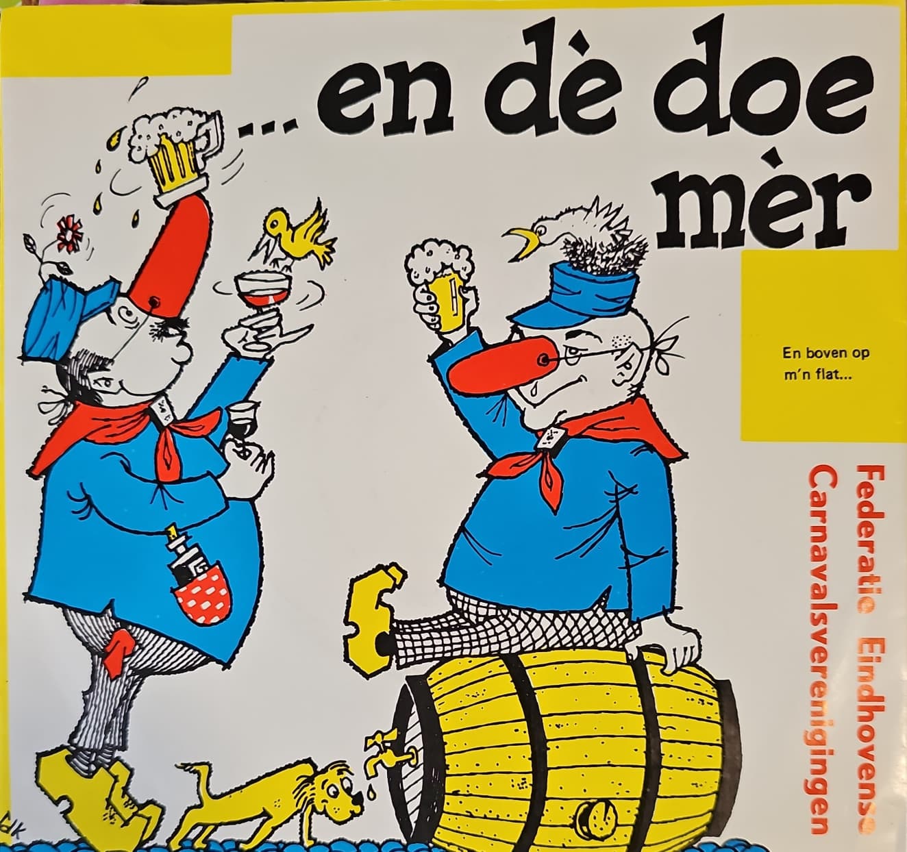 Boerenbloaskapel "De Eendracht" - 'T Is Den Aard Vinyl Singles Vinyl Zeer Goed / Hoesje Goed "VINYLSINGLES.NL"
