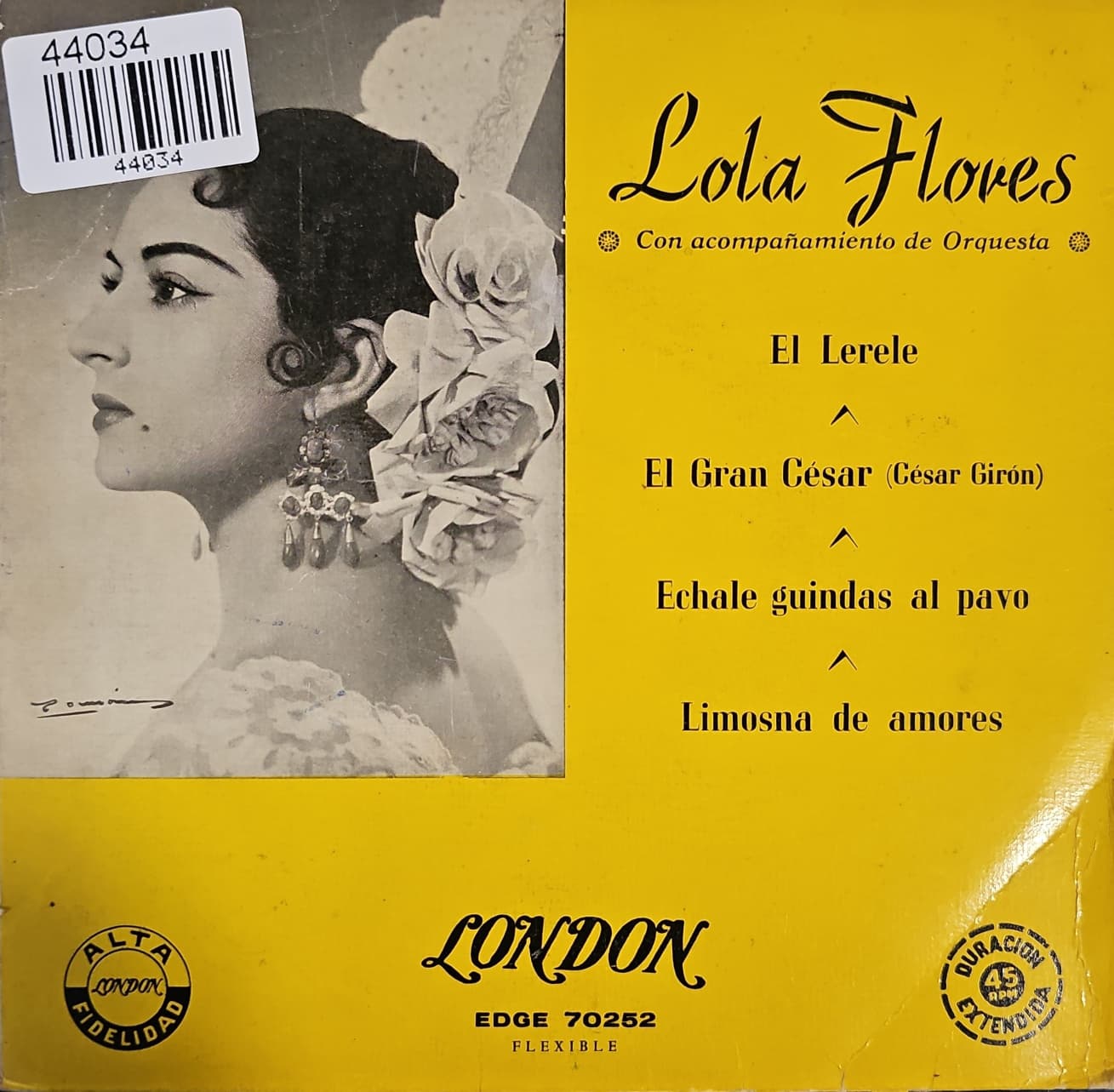 Lola Flores - Gritenme Piedras Del Campo