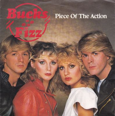 Bucks Fizz - Piece Of The Action Vinyl Singles Vinyl Zeer Goed / Hoesje Goed "VINYLSINGLES.NL"