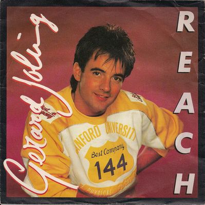 Gerard Joling - Reach Vinyl Singles Vinyl Zeer Goed / Hoesje Goed "VINYLSINGLES.NL"