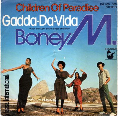 Boney M. - Children Of Paradise Vinyl Singles Vinyl Zeer Goed / Hoesje Goed "VINYLSINGLES.NL"
