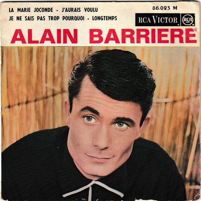 Alain Barrière - La Marie Joconde Vinyl Singles Vinyl Zeer Goed / Hoesje Goed "VINYLSINGLES.NL"