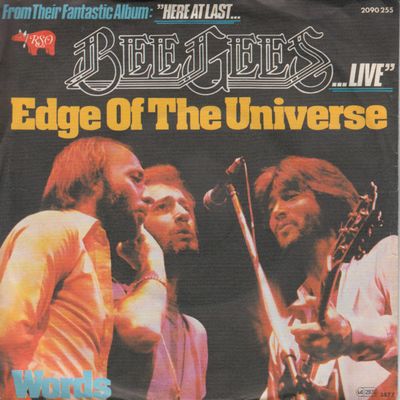 Bee Gees - Edge Of The Universe Vinyl Singles Vinyl Zeer Goed / Hoesje Goed "VINYLSINGLES.NL"