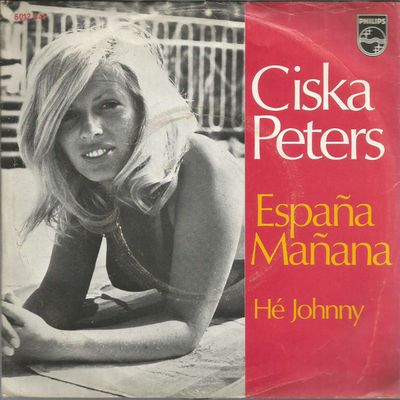 Ciska Peters - España Mañana Vinyl Singles Vinyl Zeer Goed / Hoesje Goed "VINYLSINGLES.NL"