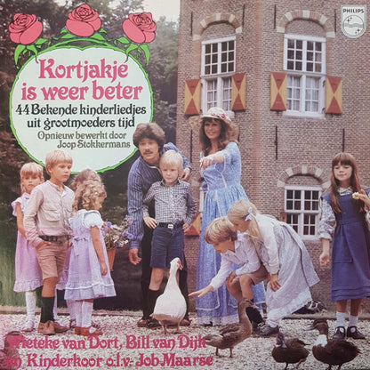 Wieteke van Dort, Bill van Dijk, Kinderkoor - Kortjakje Is Weer Beter (LP) 40556 Vinyl LP JUKEBOXSINGLES.NL   