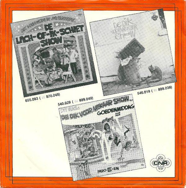 André van Duin - Willy Alberti Bedankt 40536 Vinyl Singles Vinyl Goed / Hoes Goed