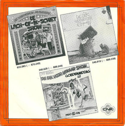 André van Duin - Willy Alberti Bedankt 40536 Vinyl Singles Vinyl Goed / Hoes Goed