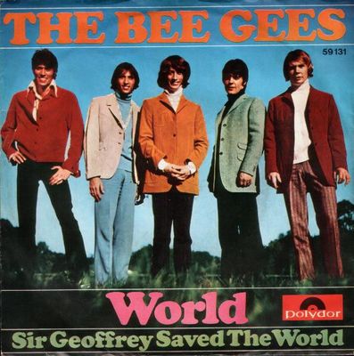 Bee Gees - World Vinyl Singles Vinyl Zeer Goed / Hoesje Goed "VINYLSINGLES.NL"