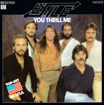 Exile - You Thrill Me Vinyl Singles Vinyl Zeer Goed / Hoesje Goed "VINYLSINGLES.NL"