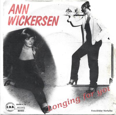 Ann Wickersen - Longing For You Vinyl Singles Vinyl Zeer Goed / Hoesje Goed "VINYLSINGLES.NL"