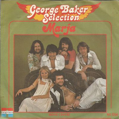 George Baker Selection - Marja Vinyl Singles Vinyl Zeer Goed / Hoesje Goed "VINYLSINGLES.NL"