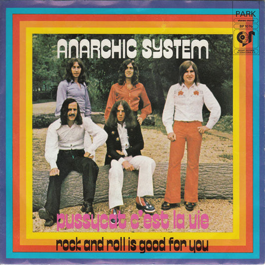 Anarchic System - Pussy Cat C'Est La Vie Vinyl Singles Vinyl Zeer Goed / Hoesje Goed "VINYLSINGLES.NL"