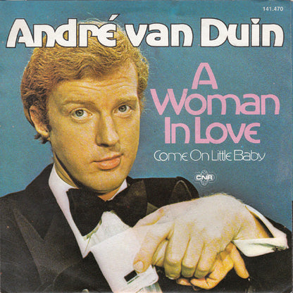 André van Duin - A Woman In Love 43335 Vinyl Singles Vinyl Goed / Hoes Goed