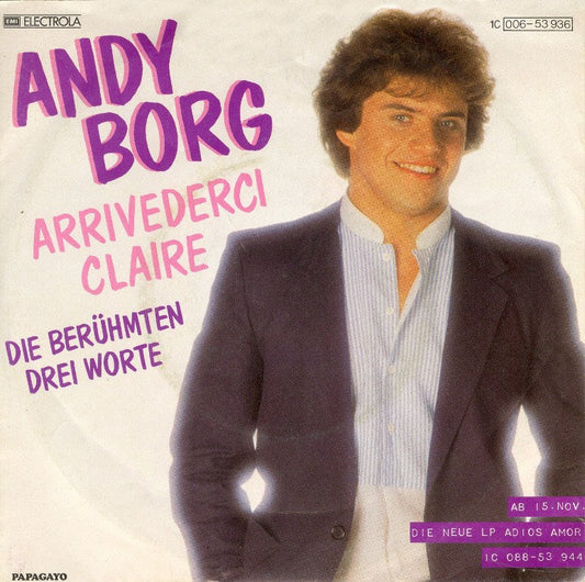 Andy Borg - Arrivalerci Claire 40989