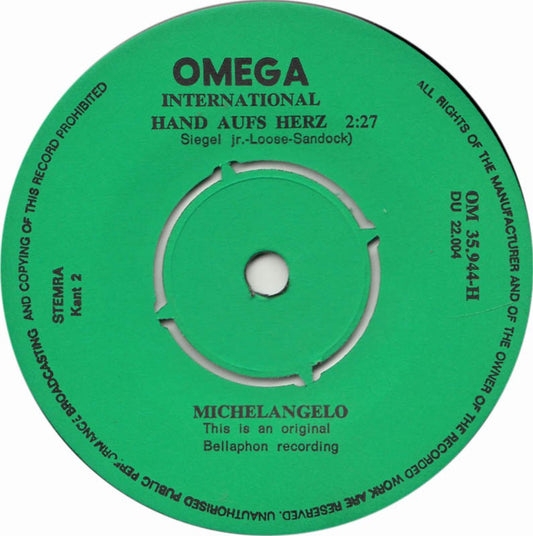 Michelangelo - Du Bist Meine Liebe 17856
