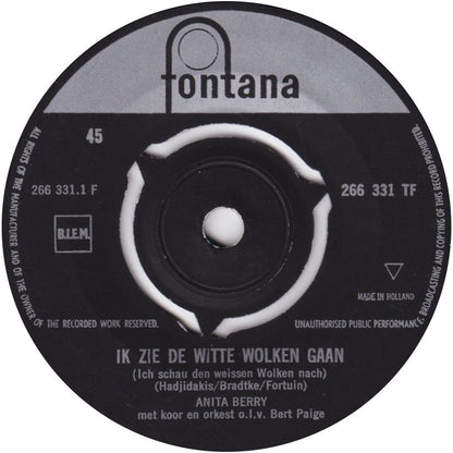 Anita Berry - Ik Zie de Witte Wolken Gaan 00551 (B)