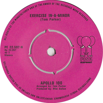 Apollo 100 - Jesu Joy 12265 Vinyl Singles Vinyl Goed / Hoes Goed