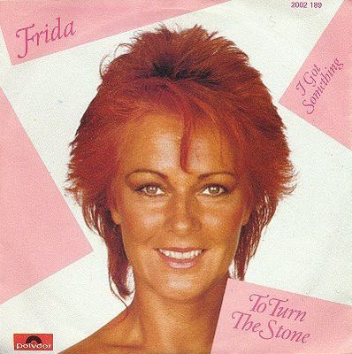 Frida - To Turn The Stone Vinyl Singles Vinyl Zeer Goed / Hoesje Goed "VINYLSINGLES.NL"