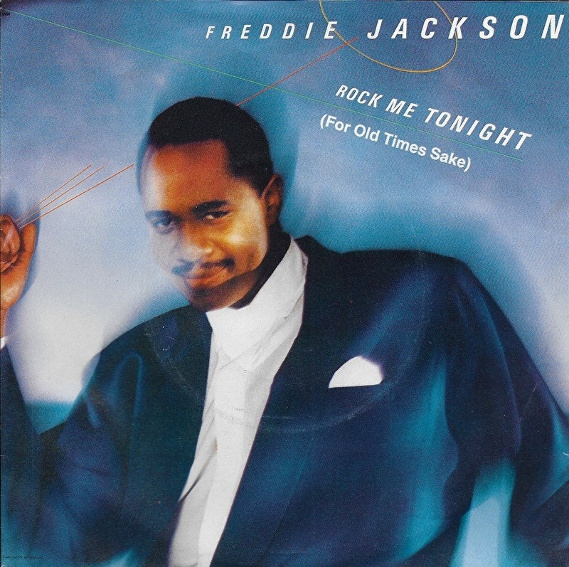 Freddie Jackson - Rock Me Tonight 01074 Vinyl Singles Goede Staat   