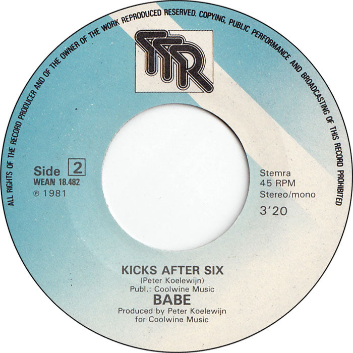 Babe - Mister Blitzer 30672 Vinyl Singles Vinyl Goed / Hoes Goed