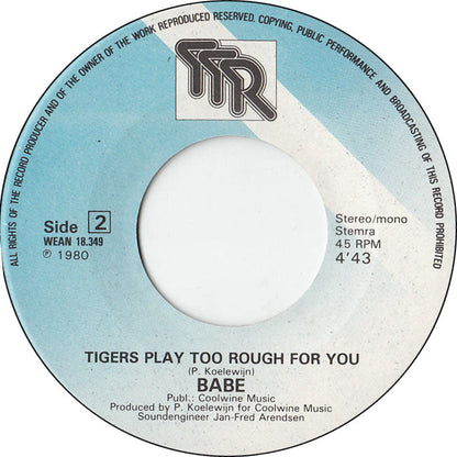 Babe - The Kiss 26671 Vinyl Singles Vinyl Goed / Hoes Goed