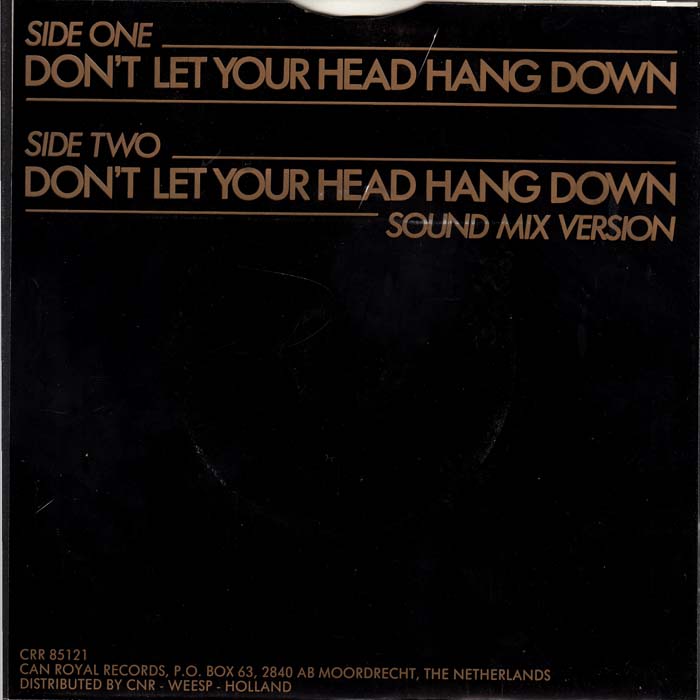 Barry Springfield - Don't Let Your Head Hang Down 21987