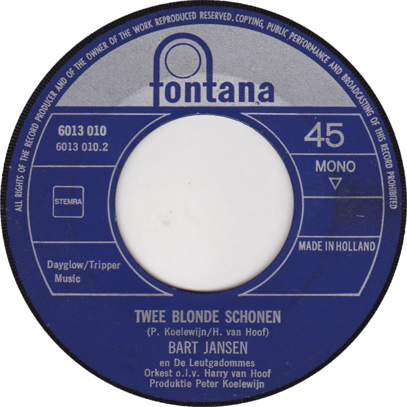 Bart Jansen - Nassibal 41786 Vinyl Singles Vinyl Goed / Hoes Generic