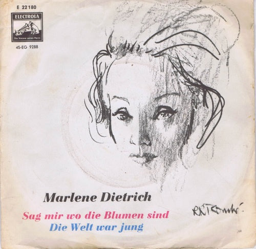 Marlene Dietrich - Sag Mir Wo Die Blumen Since 17229