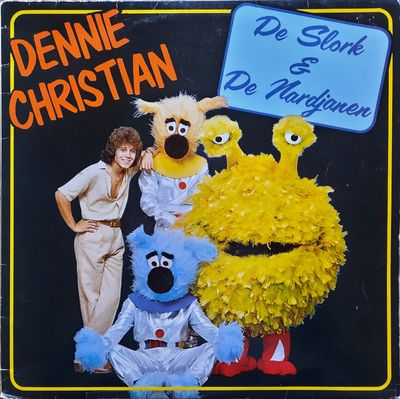 Dennie Christian - De Slork & De Nardjanen Vinyl Singles Vinyl Zeer Goed / Hoesje Sticker "VINYLSINGLES.NL"