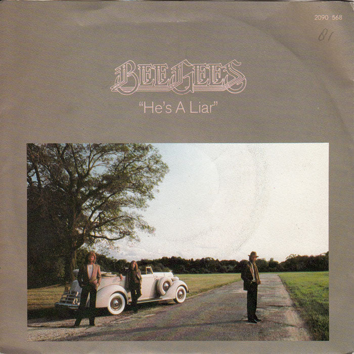 Bee Gees - He's A Liar 07797 Vinyl Singles Vinyl Goed / Hoes Goed