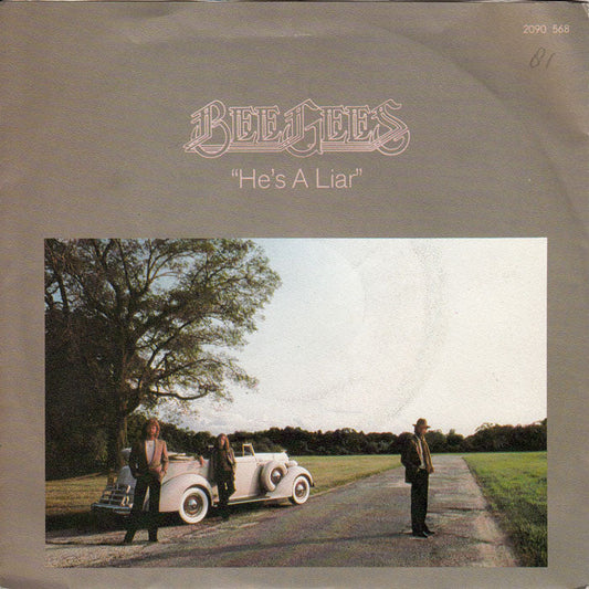 Bee Gees - He's A Liar 07797 Vinyl Singles Vinyl Goed / Hoes Goed
